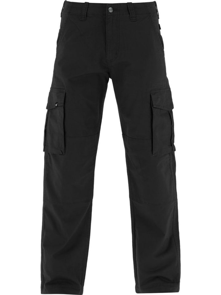 Stoffhose "Flex Tapered Chino" in Schwarz