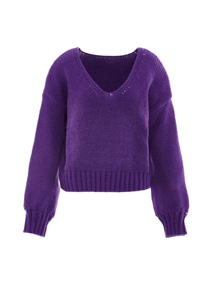 Damen Pullover in LILA