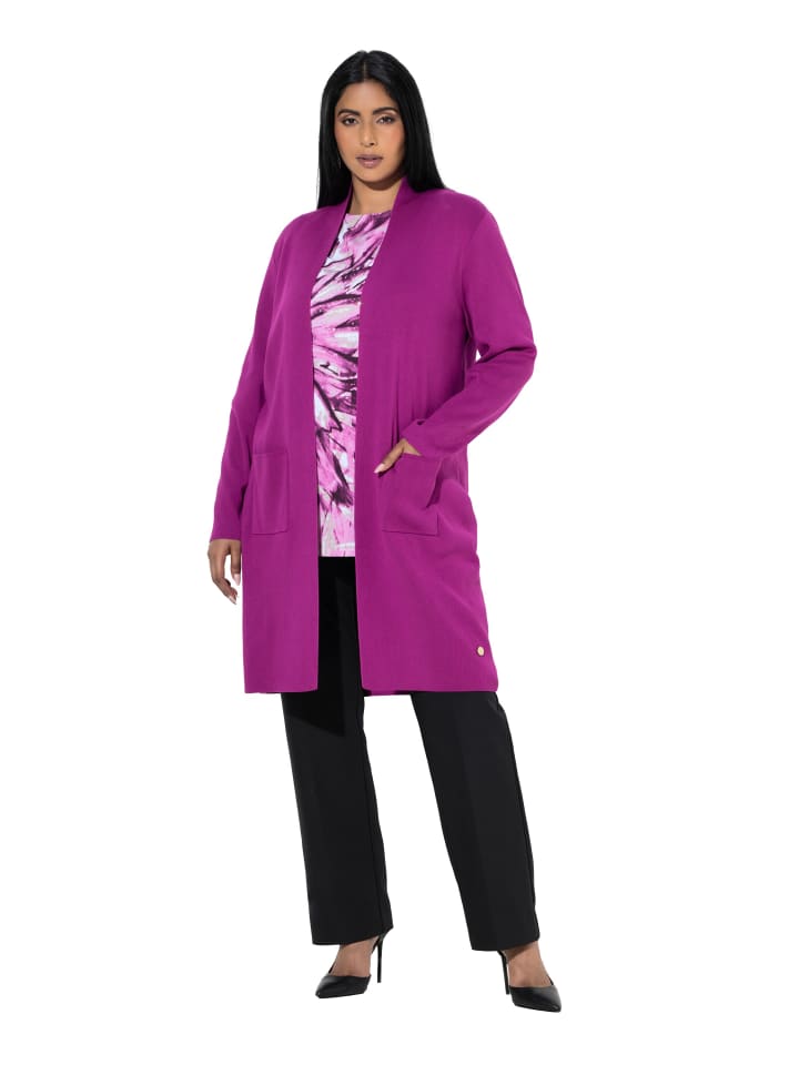 Jacke in klassisch beere