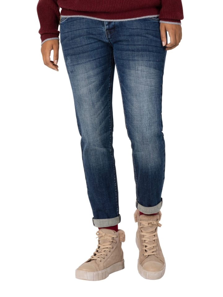 Jeans SLIM NALITZ 7/8 slim in Blau