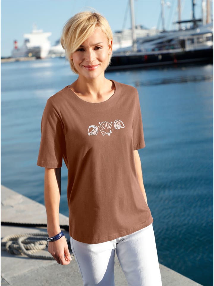 Shirt in braun