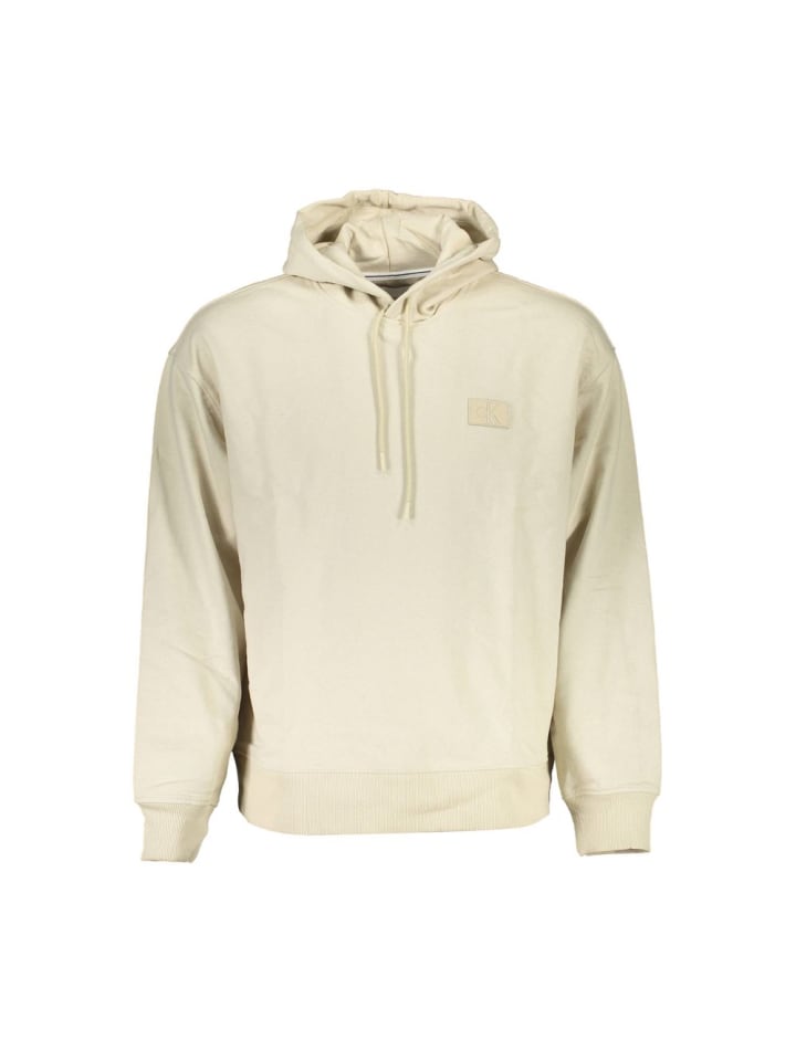 Beige Baumwolle Herren Sweatshirt
