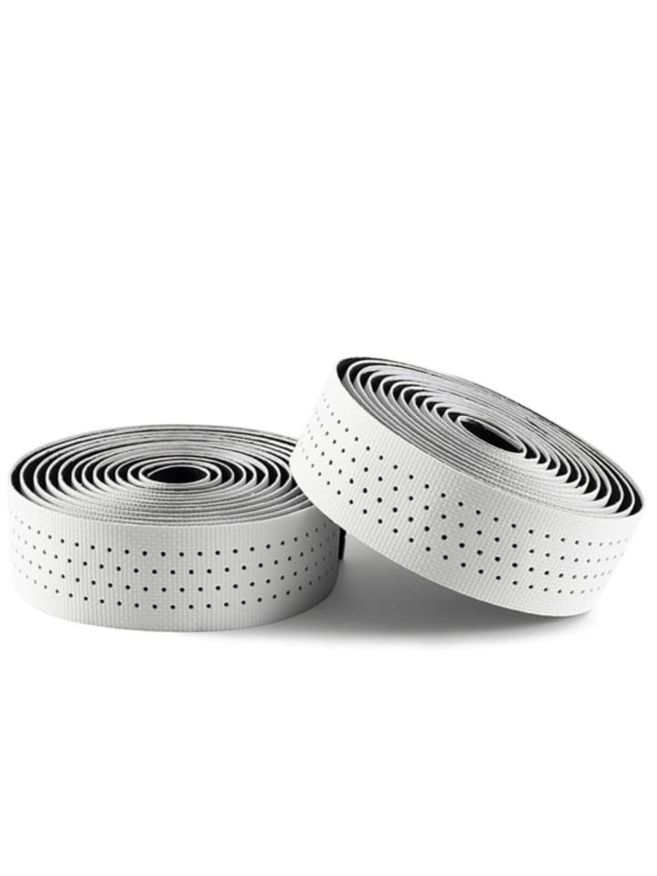 Rockbros Perforiertes Silikon Lenkerband - Weiß in Weiß