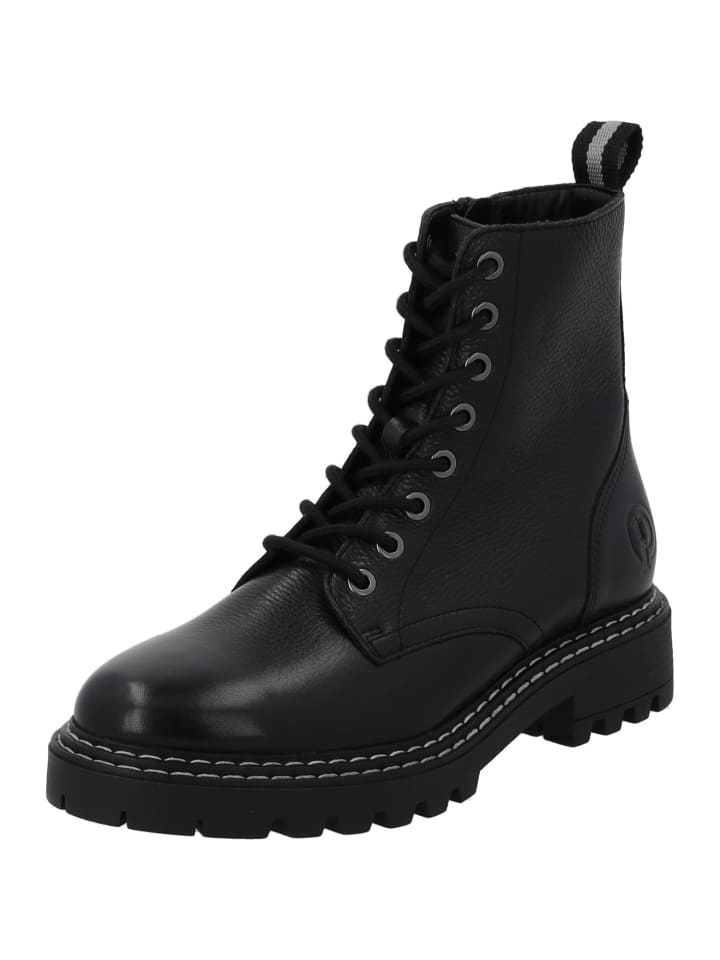 Schnürstiefel Deiraid in Schwarz