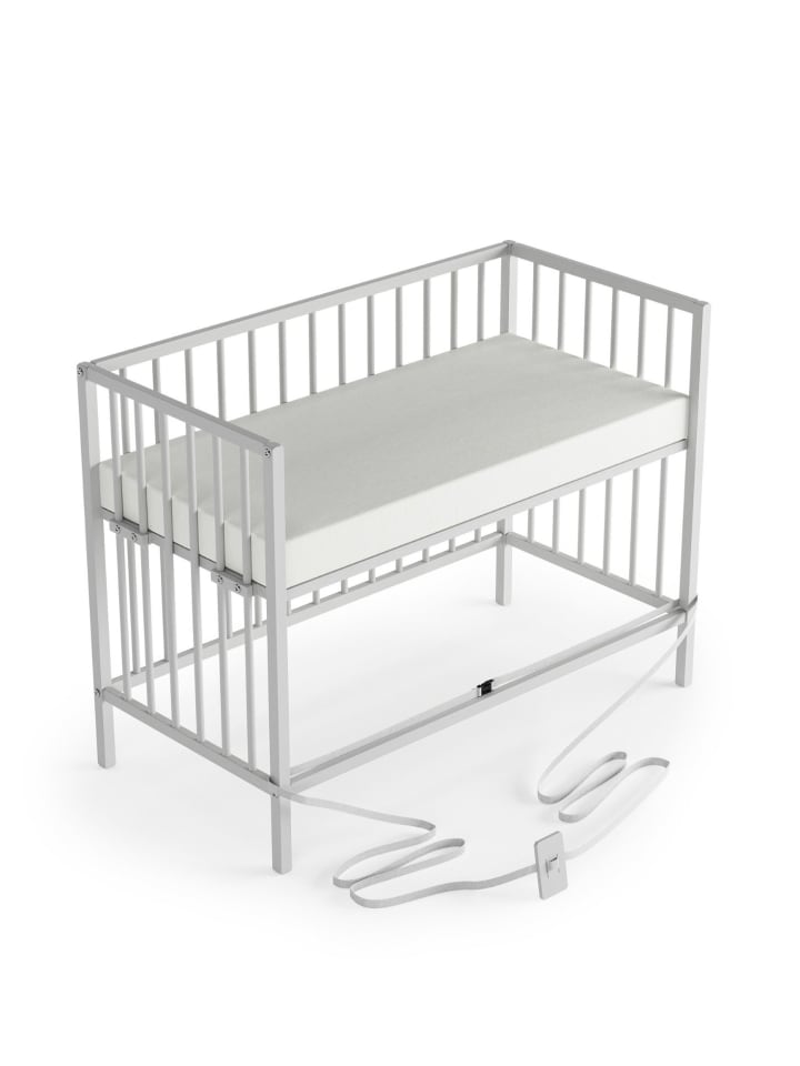 Beistellbett mit Matratze SleepPlus & Umbauseite - weiß - Dreamy 4 in 1 Bett
