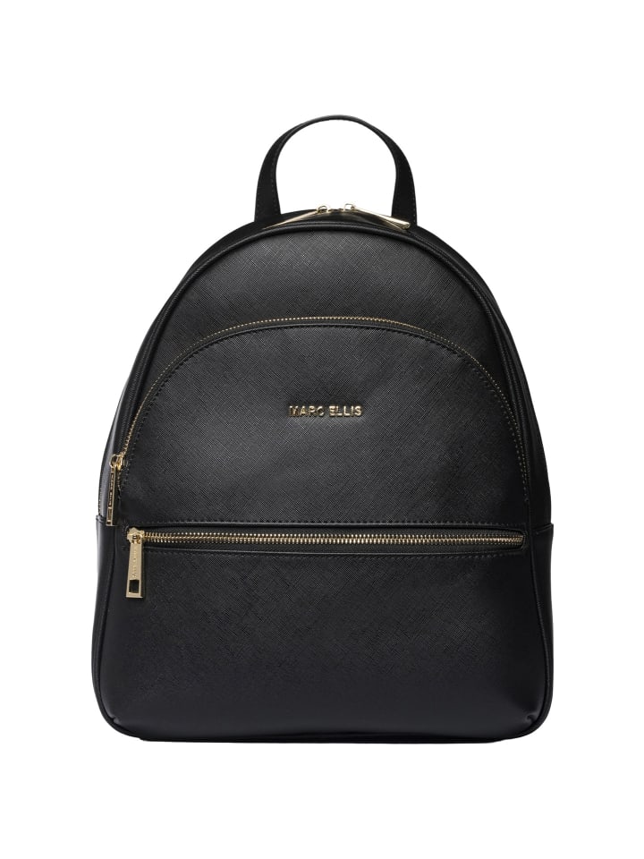 Rucksack in BLACK AND GOLD