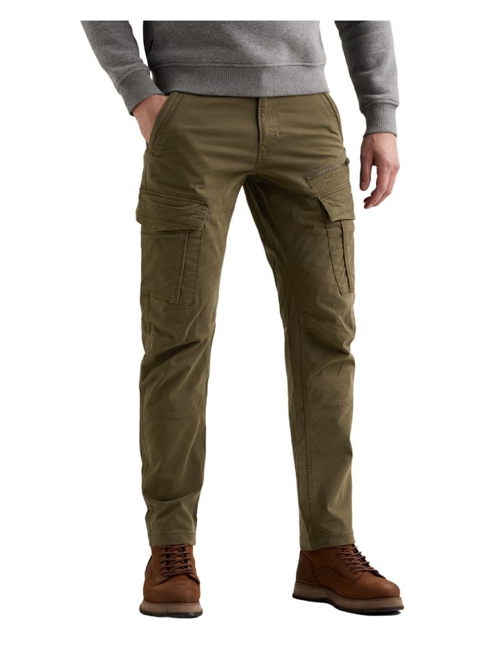 Cargo NORDROP CARGO 3.0 STRETCH TWILL tapered in Oliv