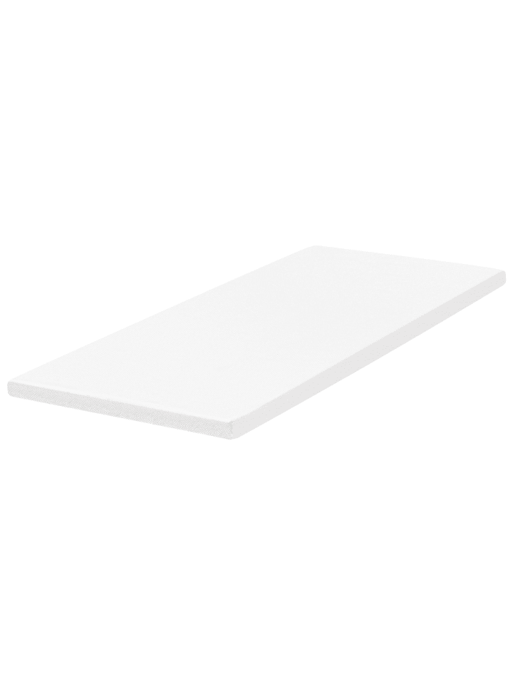 Topper CALM in Weiß - (W) 90 x (H) 6 x (L) 200 cm