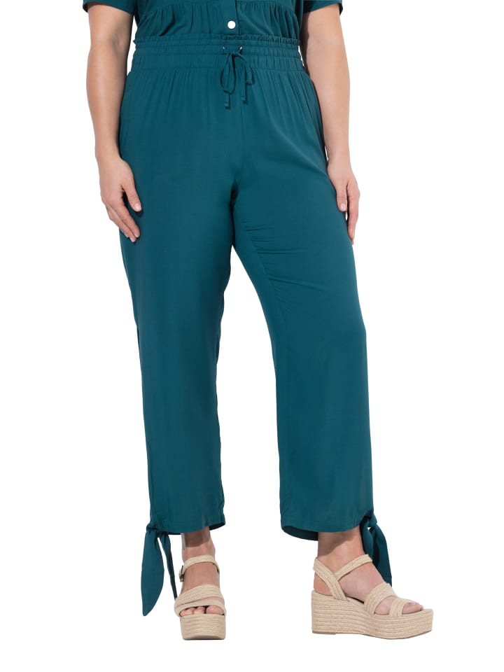 Schlupfhose in petrol
