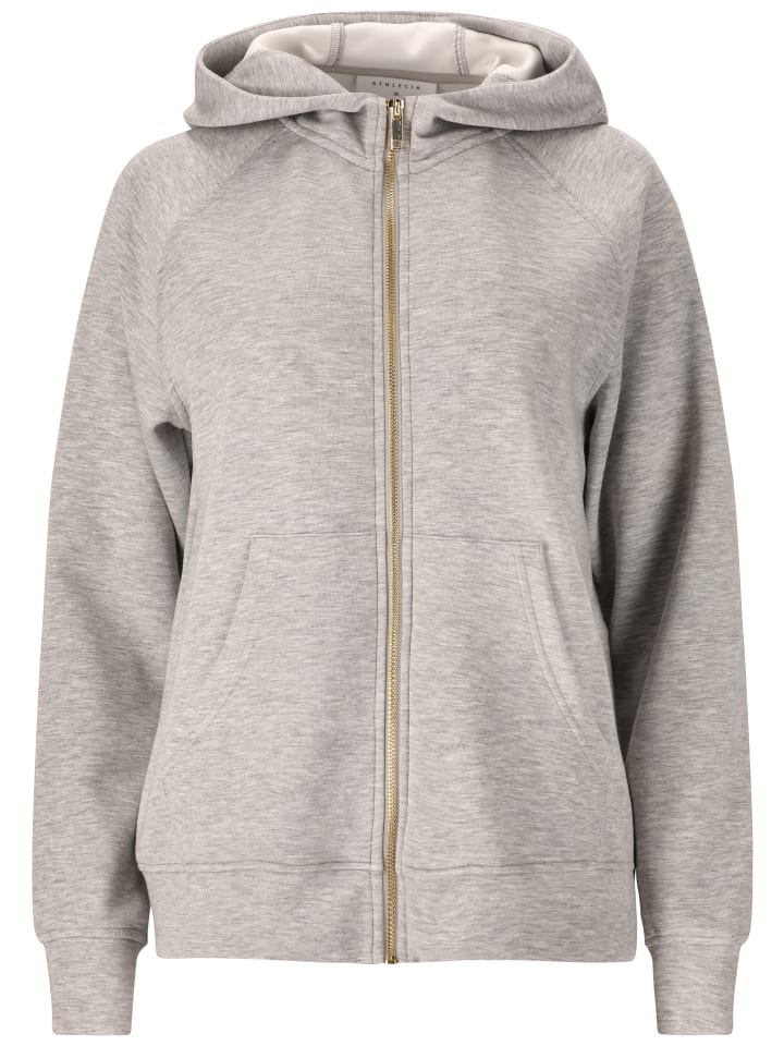 Sweatjacke Jacey in 1005 Light Grey Melange