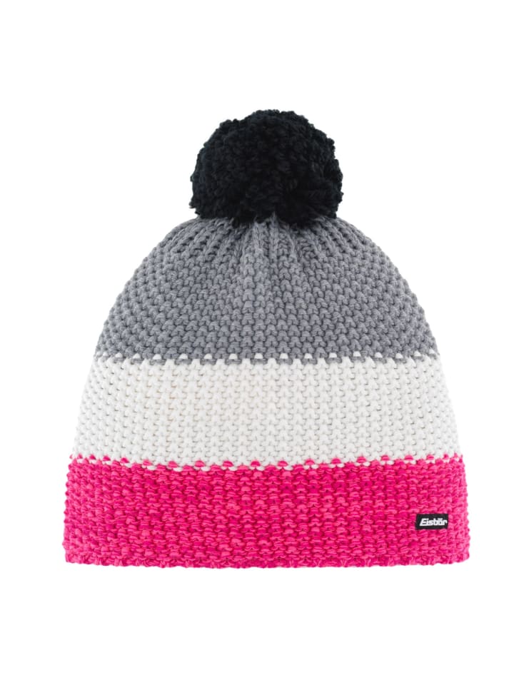 Bommelmütze Star Pompon in rosa