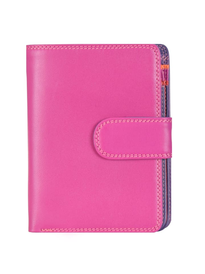 Medium Snap Wallet Geldbörse Leder 13 cm sangria multi
