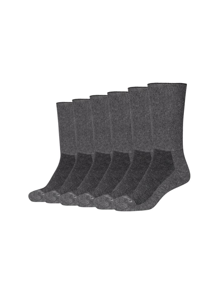 Diabetikersocken 6er Pack anthracite