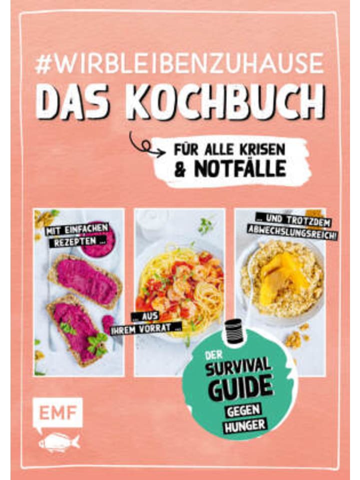 Buch - #wirbleibenzuhause - Das Kochbuch für alle Krisen & Notfäl