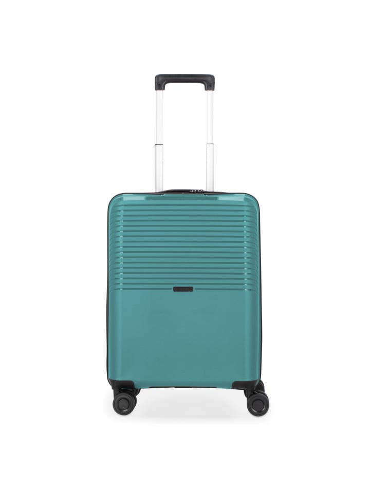 Travel Line 4000 4 Rollen Kabinentrolley 55 cm grün