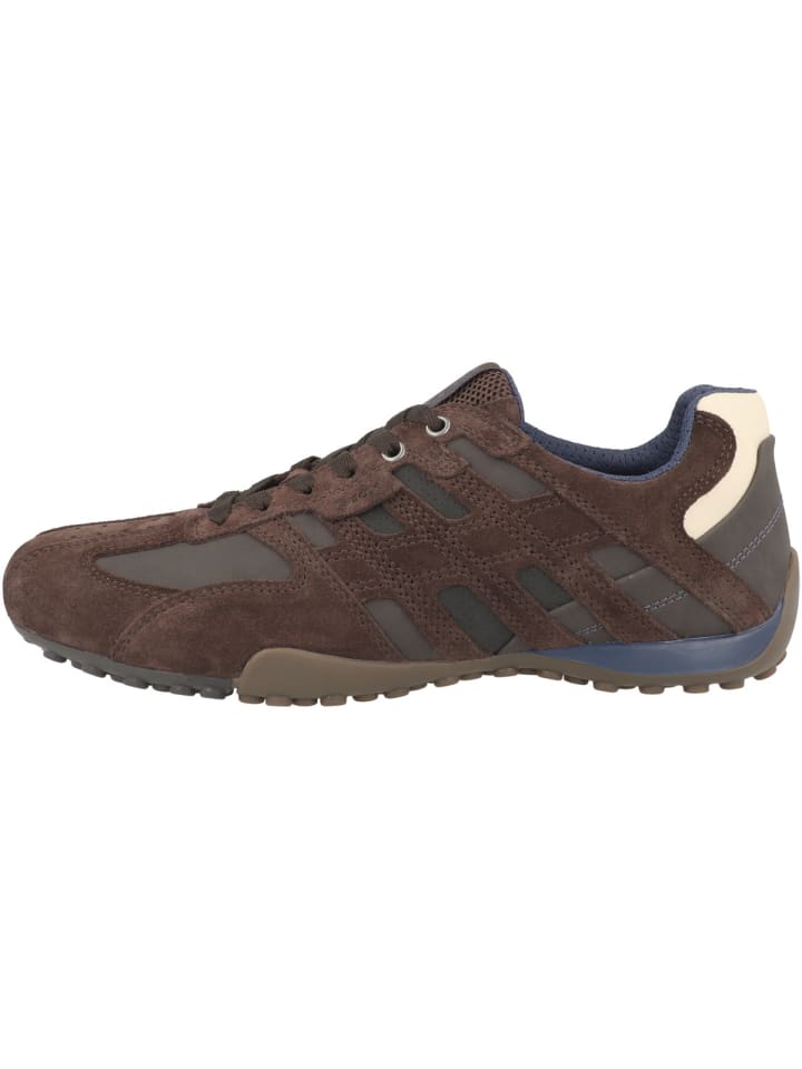 Sneaker low U Snake K in dunkelbraun