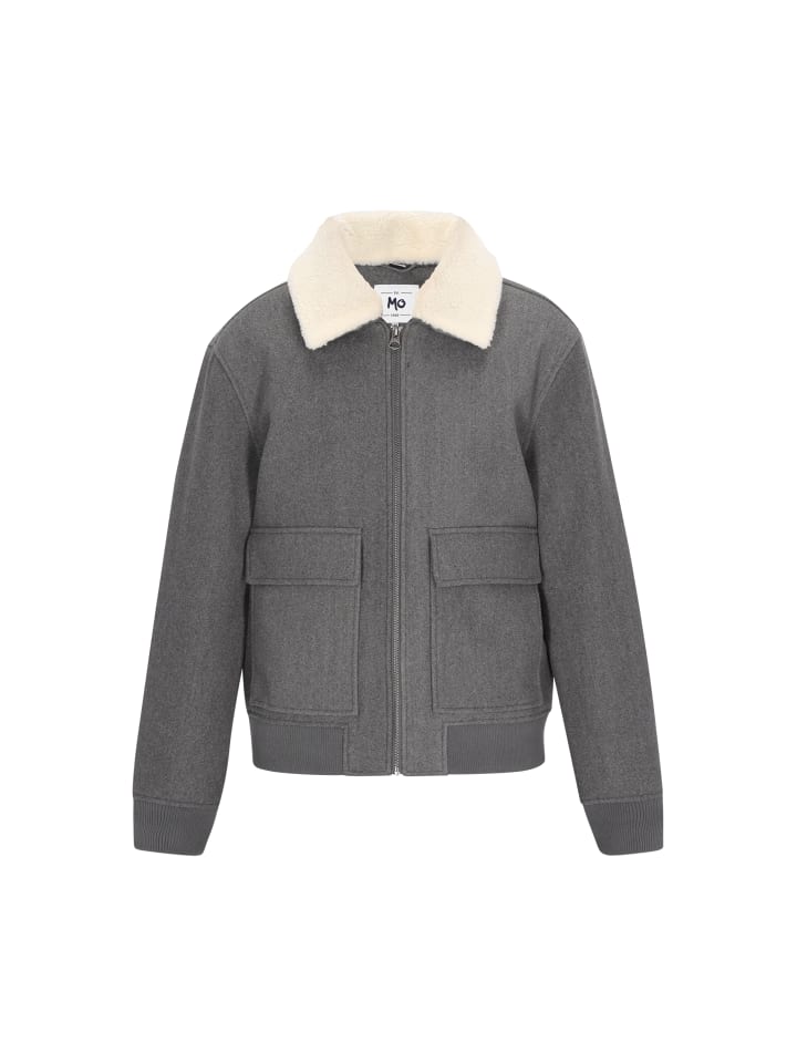Men Jacket in grey melange