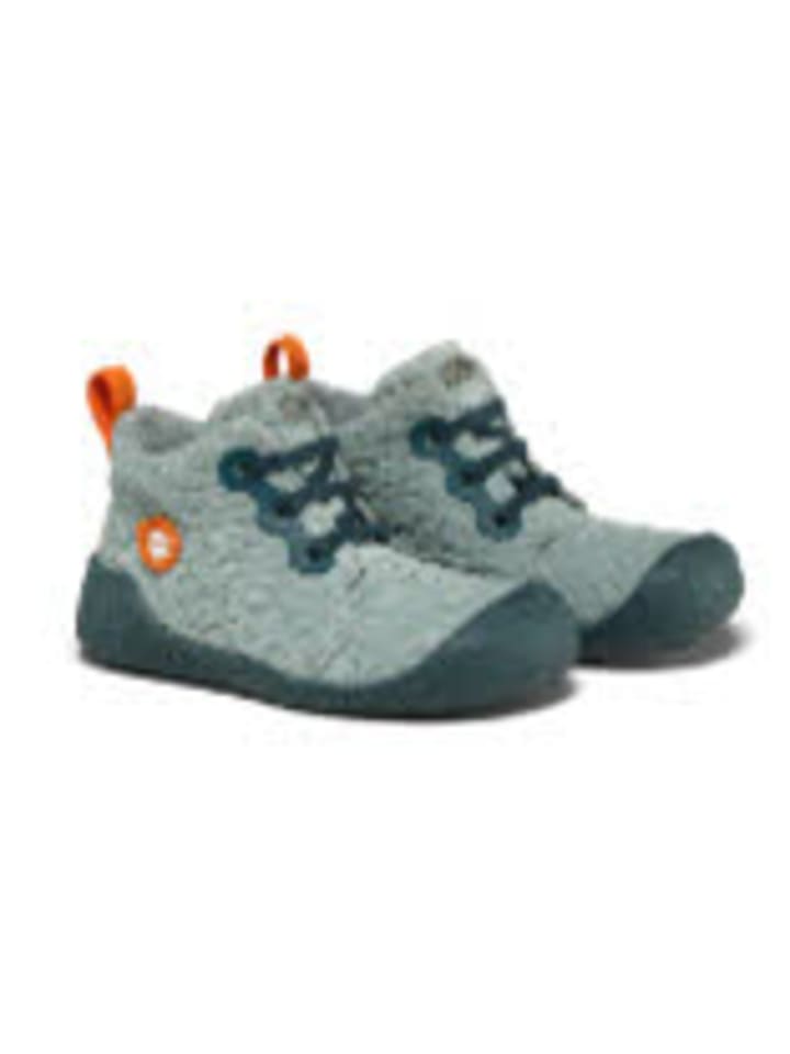 Halbschuhe Kinder Lauflerner Übergangsschuh Leder Starty H in Grün
