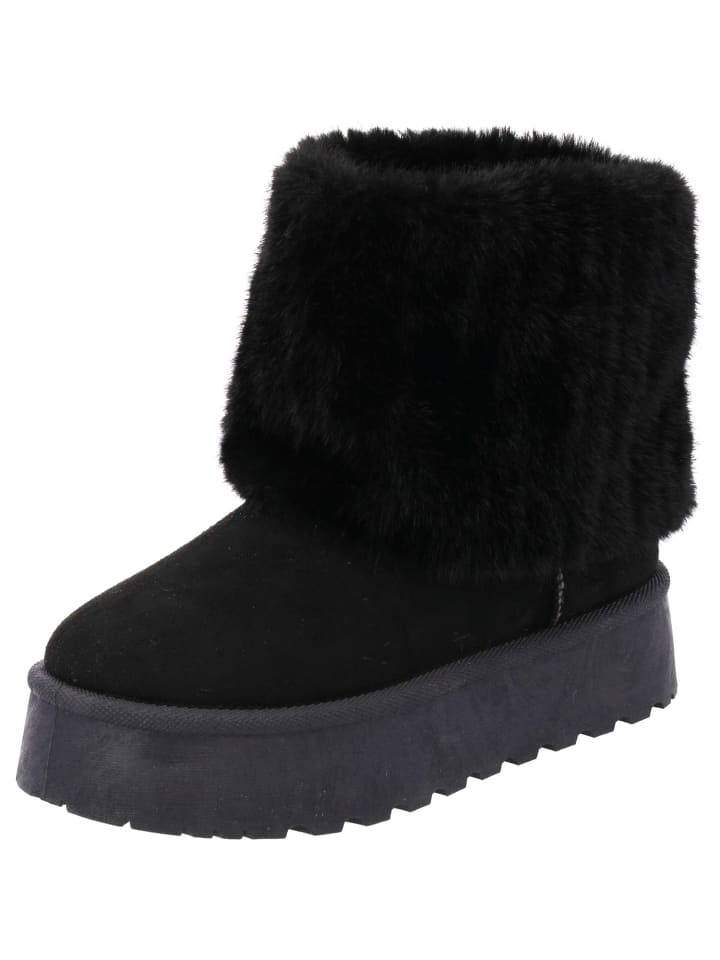 Winterstiefel Meumine in Schwarz
