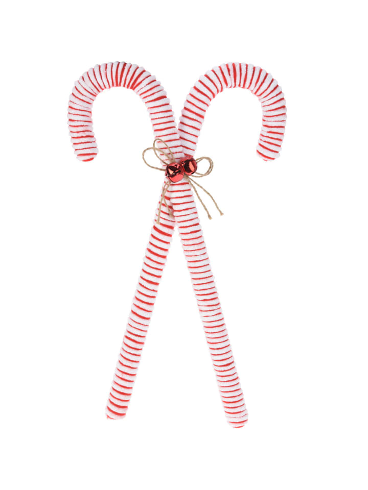 Weihnachtsschmuck zum Aufhängen in Rot, 52 cm