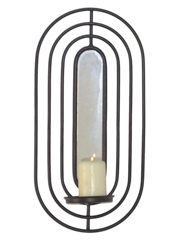 Wandkezrenhalter aus Metall in weiß