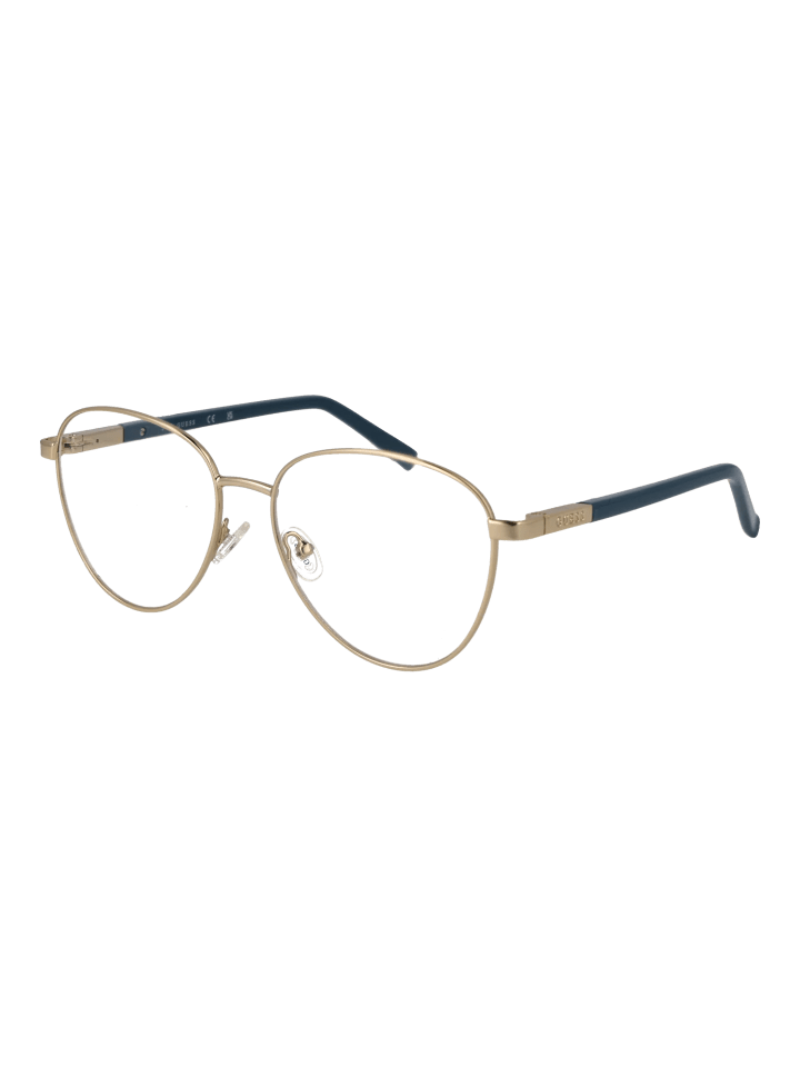 Unisex Optische Fassungen Rund Gold