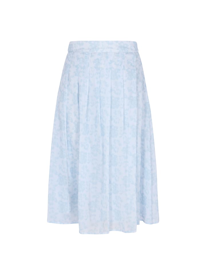 Women Skirt in blue offwhite