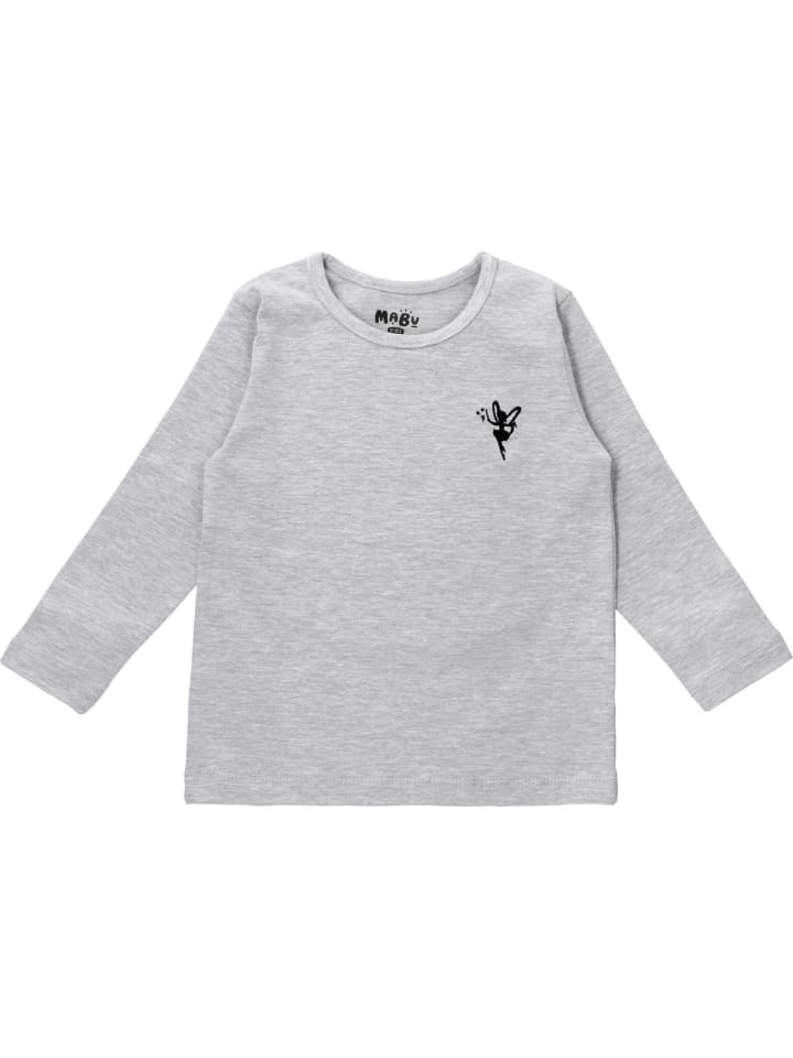 Langarmshirt Fairy in grau