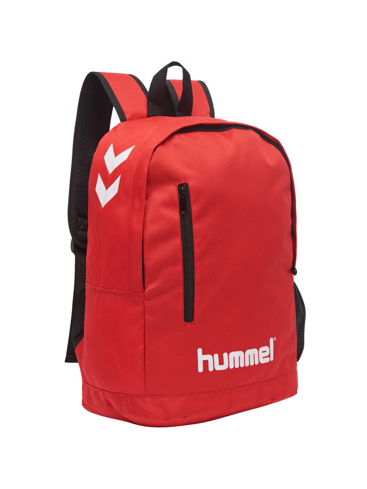 Basic Rucksack Ranzen mit Laptop Fach Tasche CORE BACK PACK in Rot