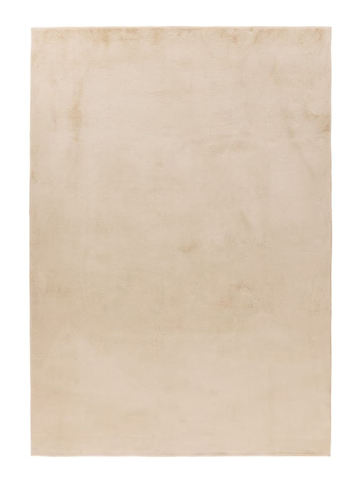 Kurzflor Teppich Sarina 225 in Beige