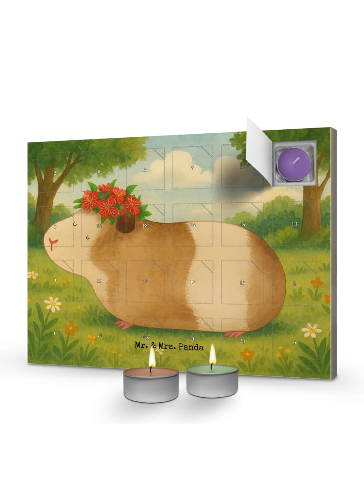 Adventskalender Meerschweinchen Weisheit Design... in Weiß