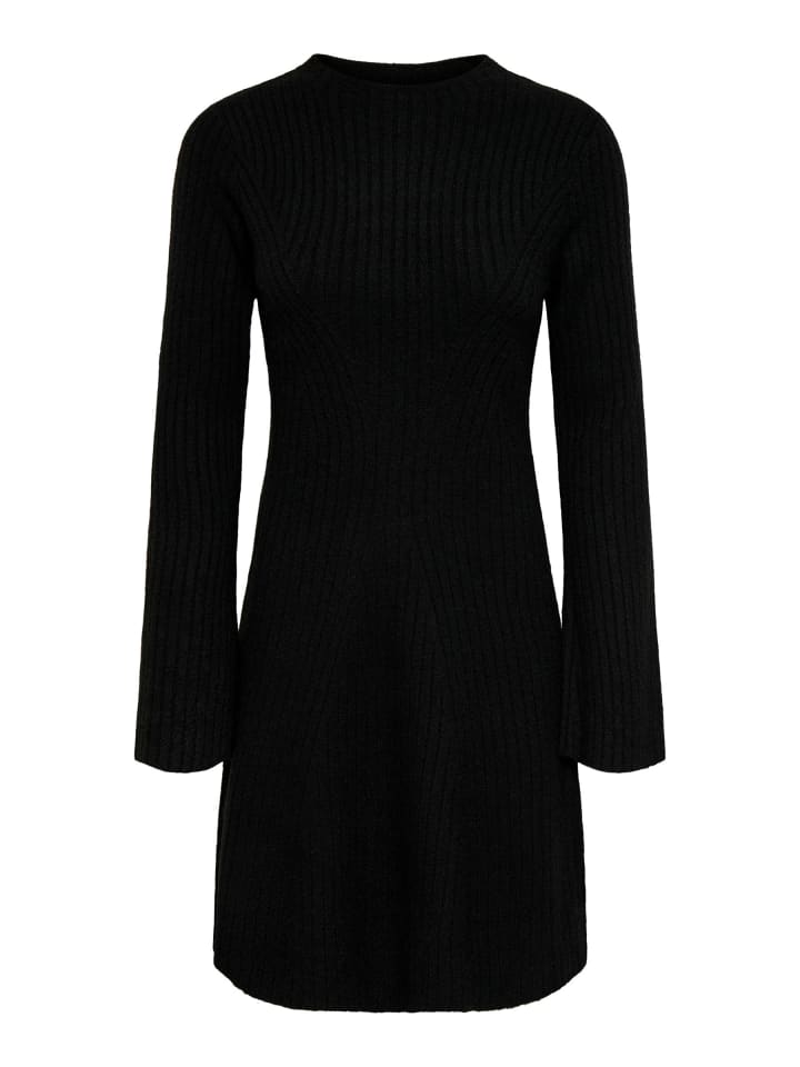 Strickkleid in Black