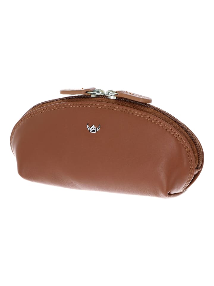 Polo Schlüsseletui Leder 14,5 cm cognac