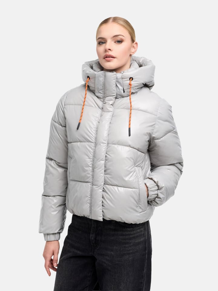 Steppjacke Skyraa 16 in Satin Silver