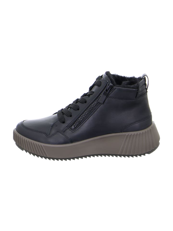 Komfort Stiefeletten in Schwarz