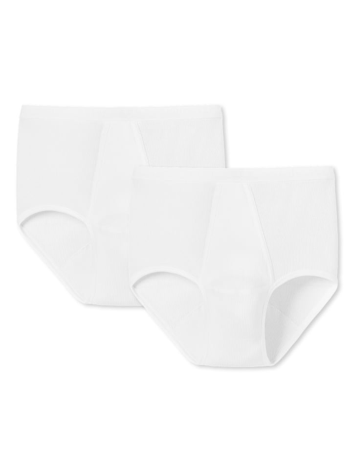 Slip 2er Pack in Weiß