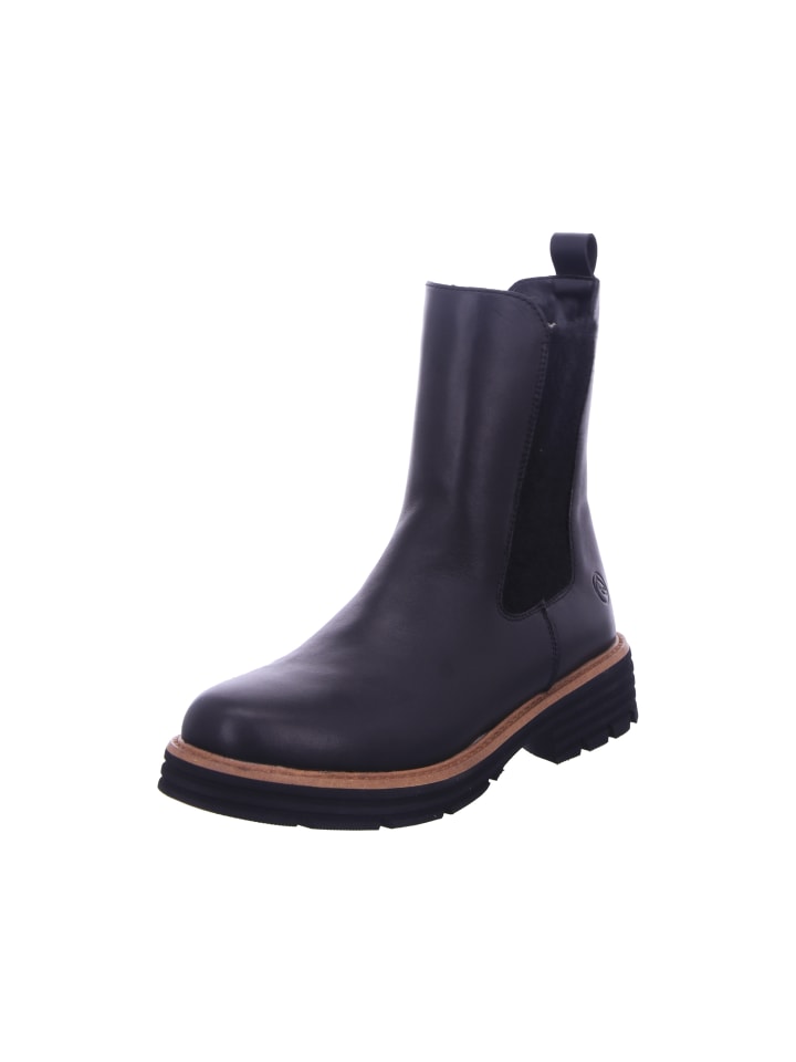 Stiefelette in schwarz