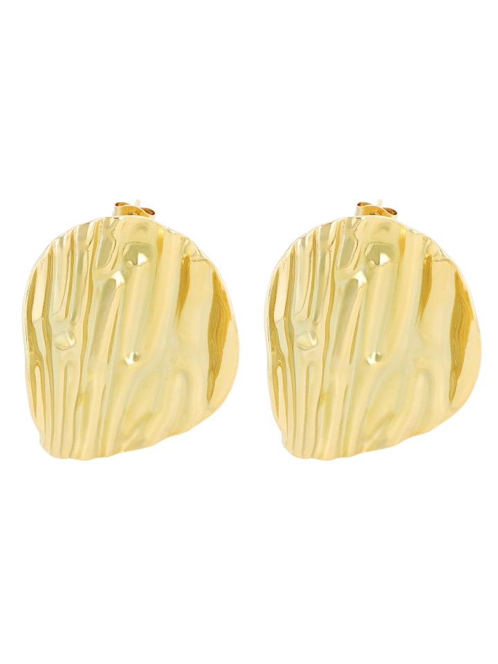 Damen Ohrringe – Ohrstecker aus Edelstahl in gold