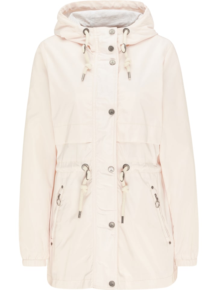 Damen Gl?Nzende ?Bergangsjacke in Soft Nude
