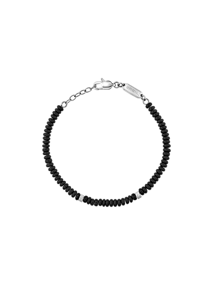 Armband infinite star silber, schwarz