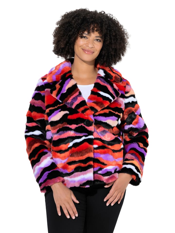 Jacke in neon rot