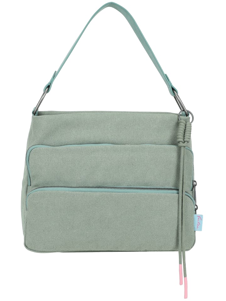 Schultertasche Donny Hobo in Jade