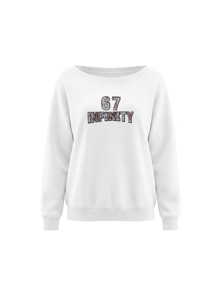 Women Sweatshirt in White