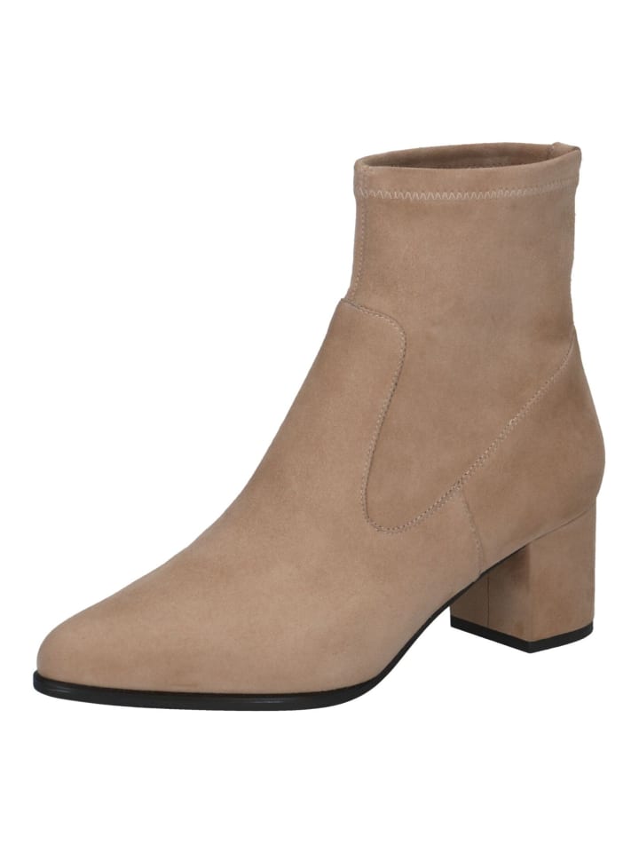 Stiefelette Hellbraun