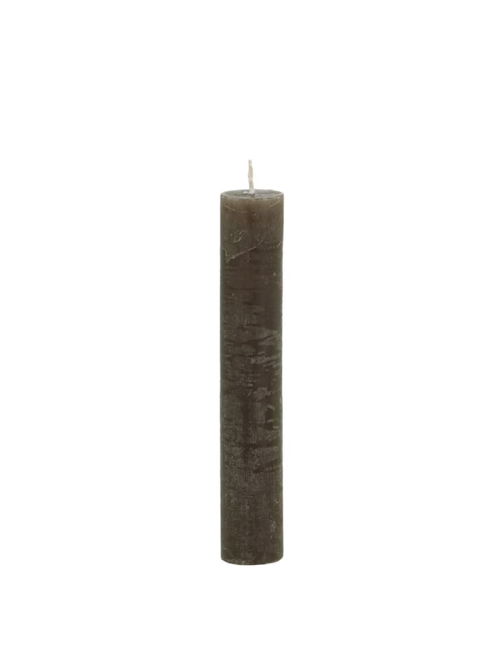 Chic Antique Macon Mini rustikale Stabkerze 11 cm | Ø 2,2 cm in coffee