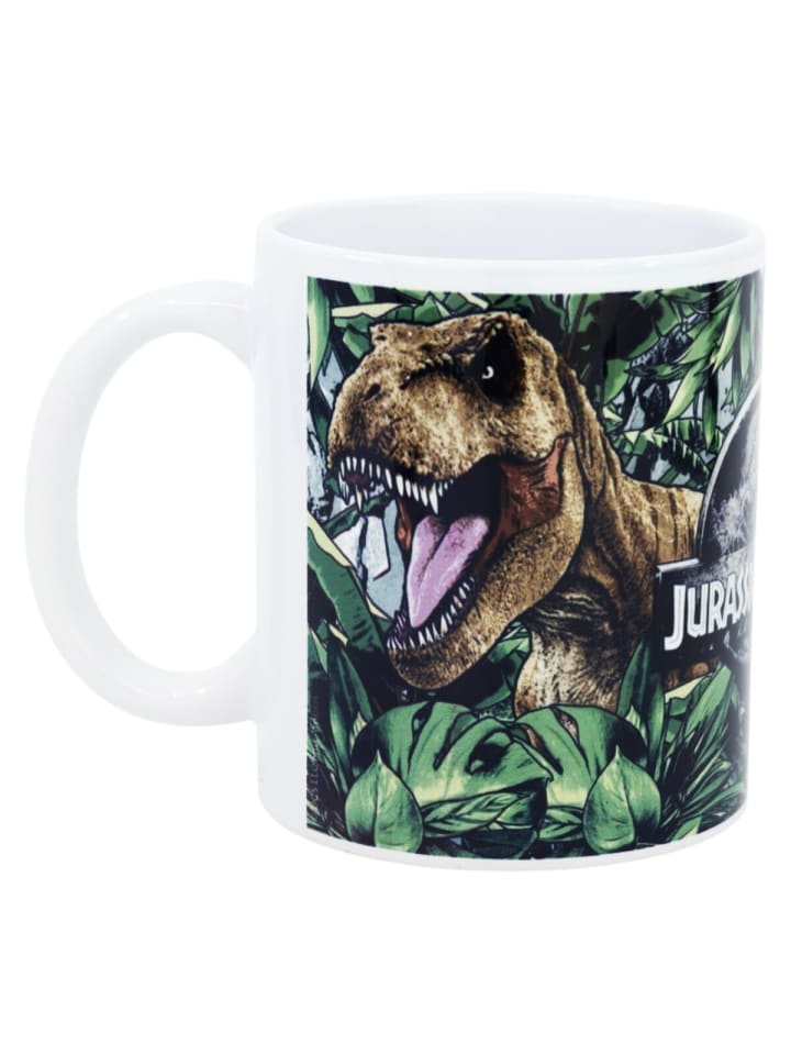 Tasse 325ml Dino Keramikbecher im Geschenkset
