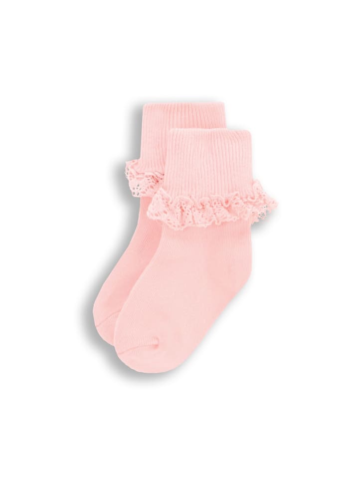 Socken in gedämpftes Rosa
