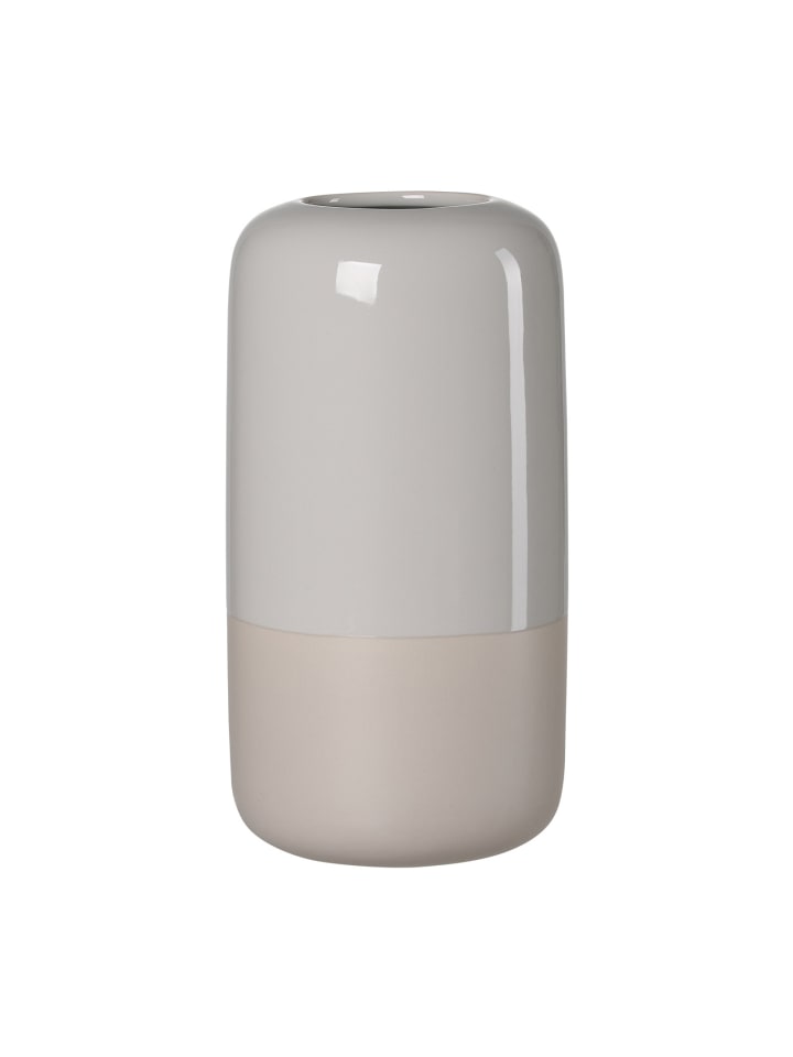 Vase Dome in Grau 29,5 cm