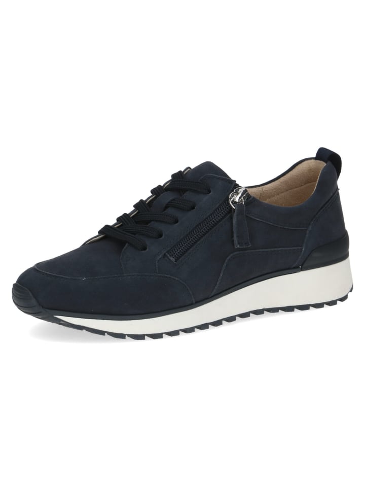 Schnürschuhe in ocean suede
