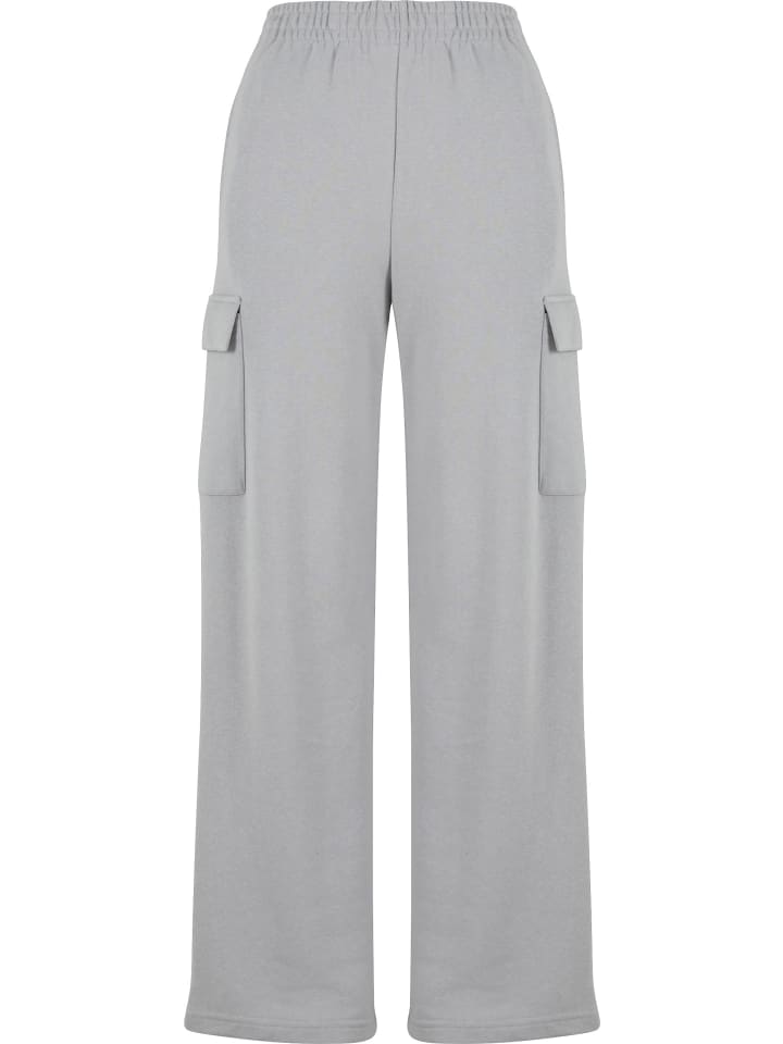 Trousers - Sweat in lightasphalt